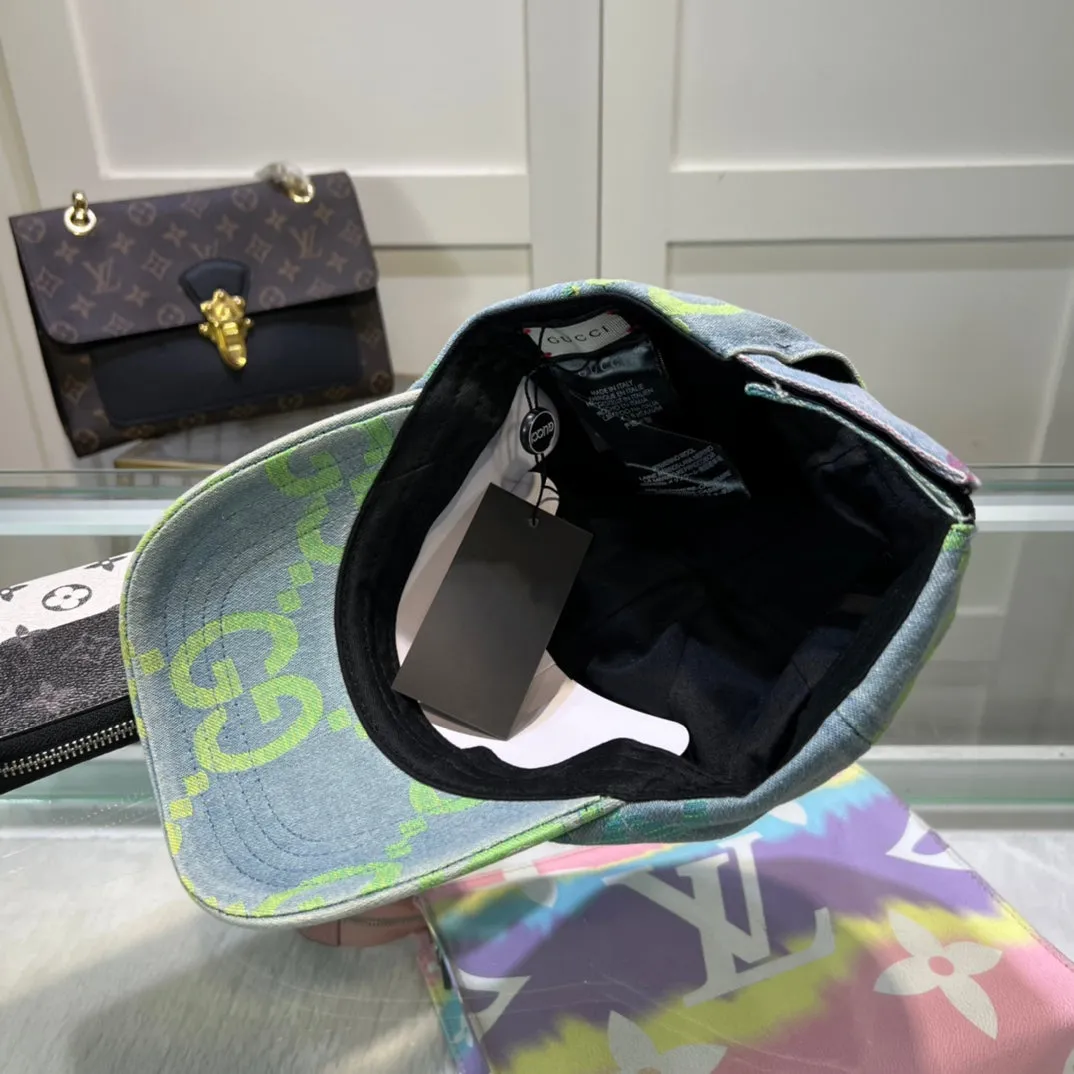 2 Colors GG Printed Baseball Caps