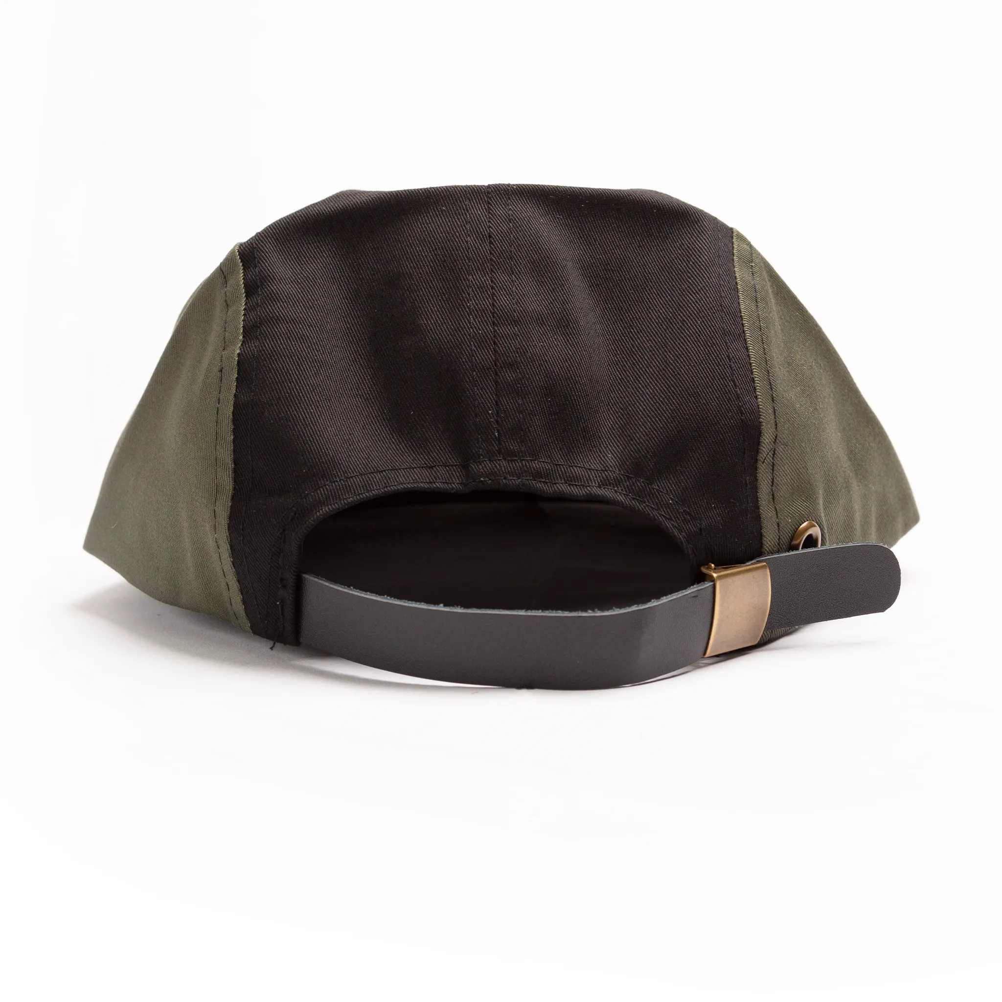 2nd Nature 5 Panel Hat Olive and Black