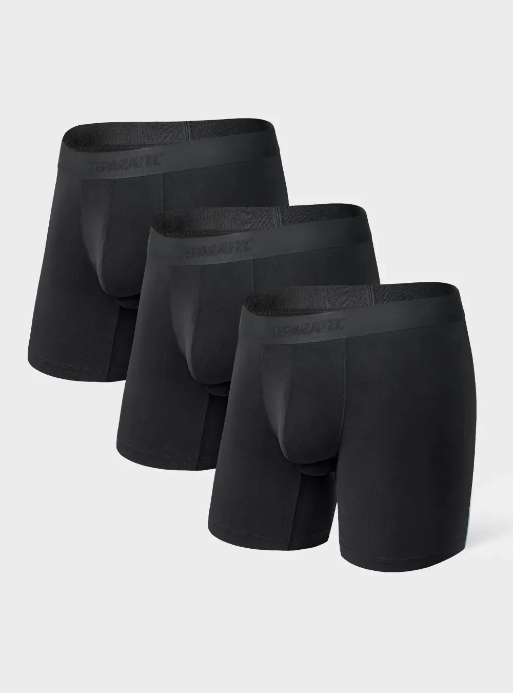 Bamboo Rayon Breathable Boxer Briefs 3 Pack