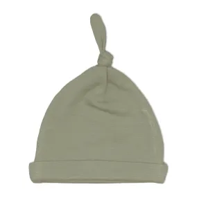 Bamboo Wool Knot Hat (Lily Pad)