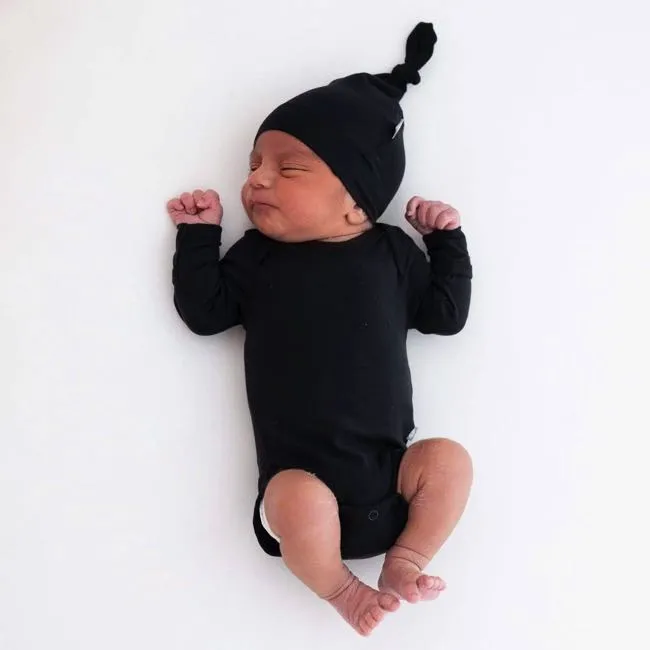 Kyte Baby Knotted Cap in Midnight