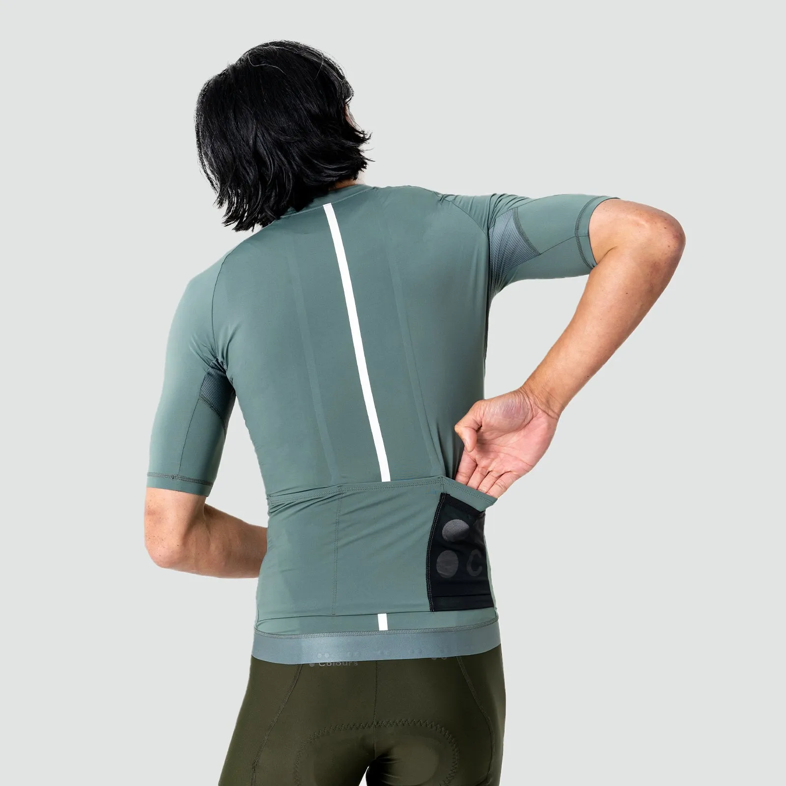 Mono Short Sleeve Jersey - Green Daze