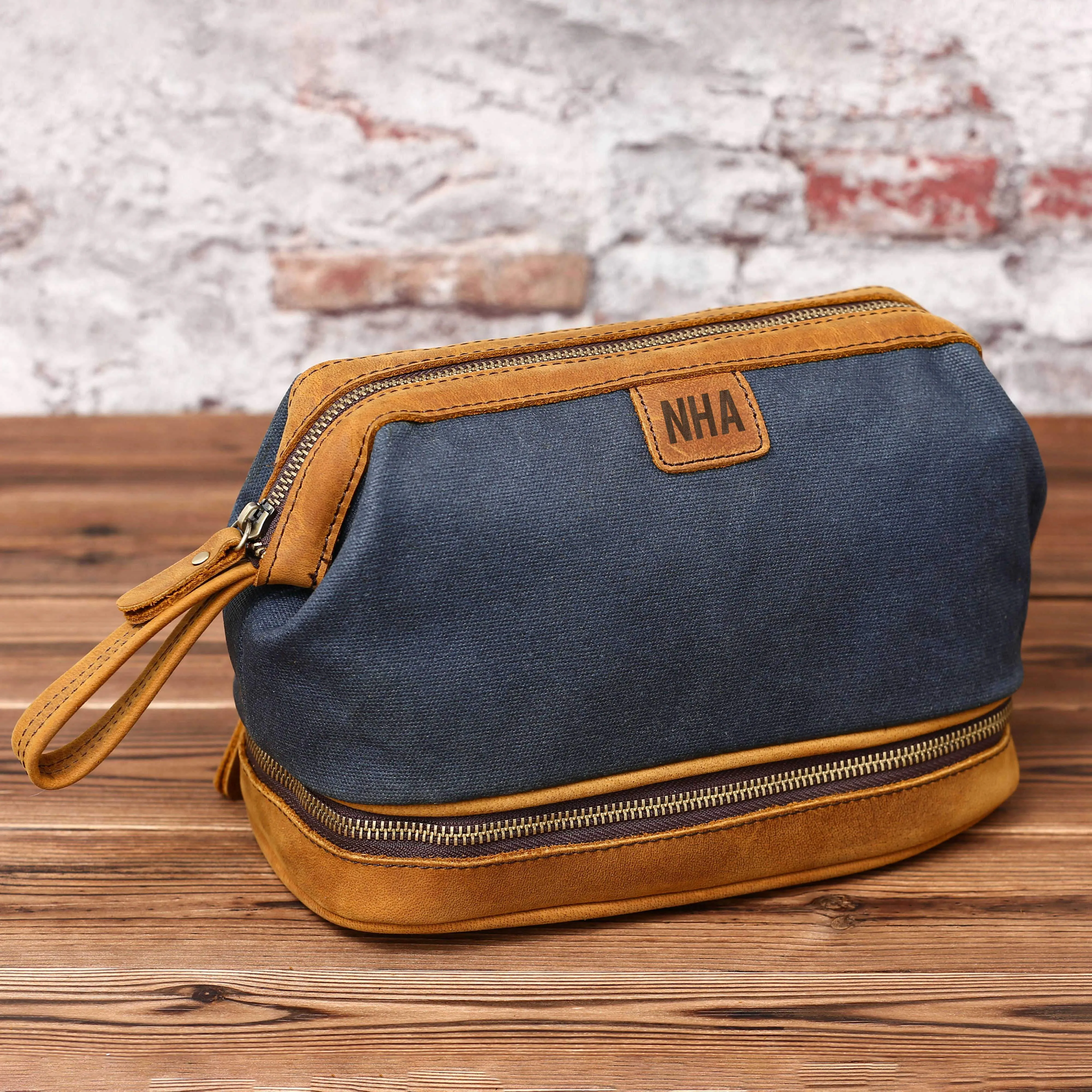 Personalized Mens Toiletry Bag