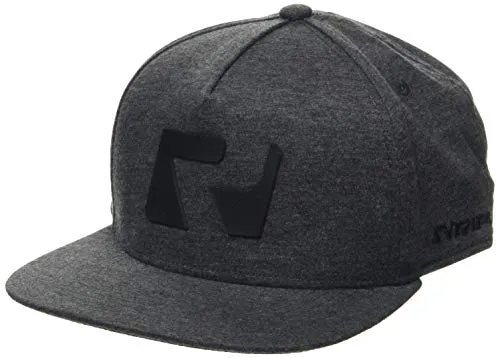 RIPT Performance Gym Workout Training Hat Adjustable Classic Baseball Snapback Cap Grey Marl One Size