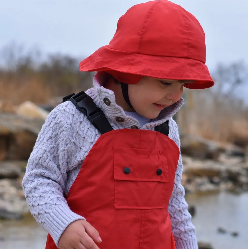 Sou'Wester Rain Hat Sewing Pattern - Baby, Child   Adult