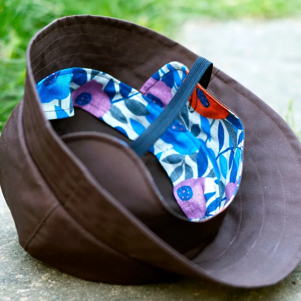 Sou'Wester Rain Hat Sewing Pattern - Baby, Child   Adult