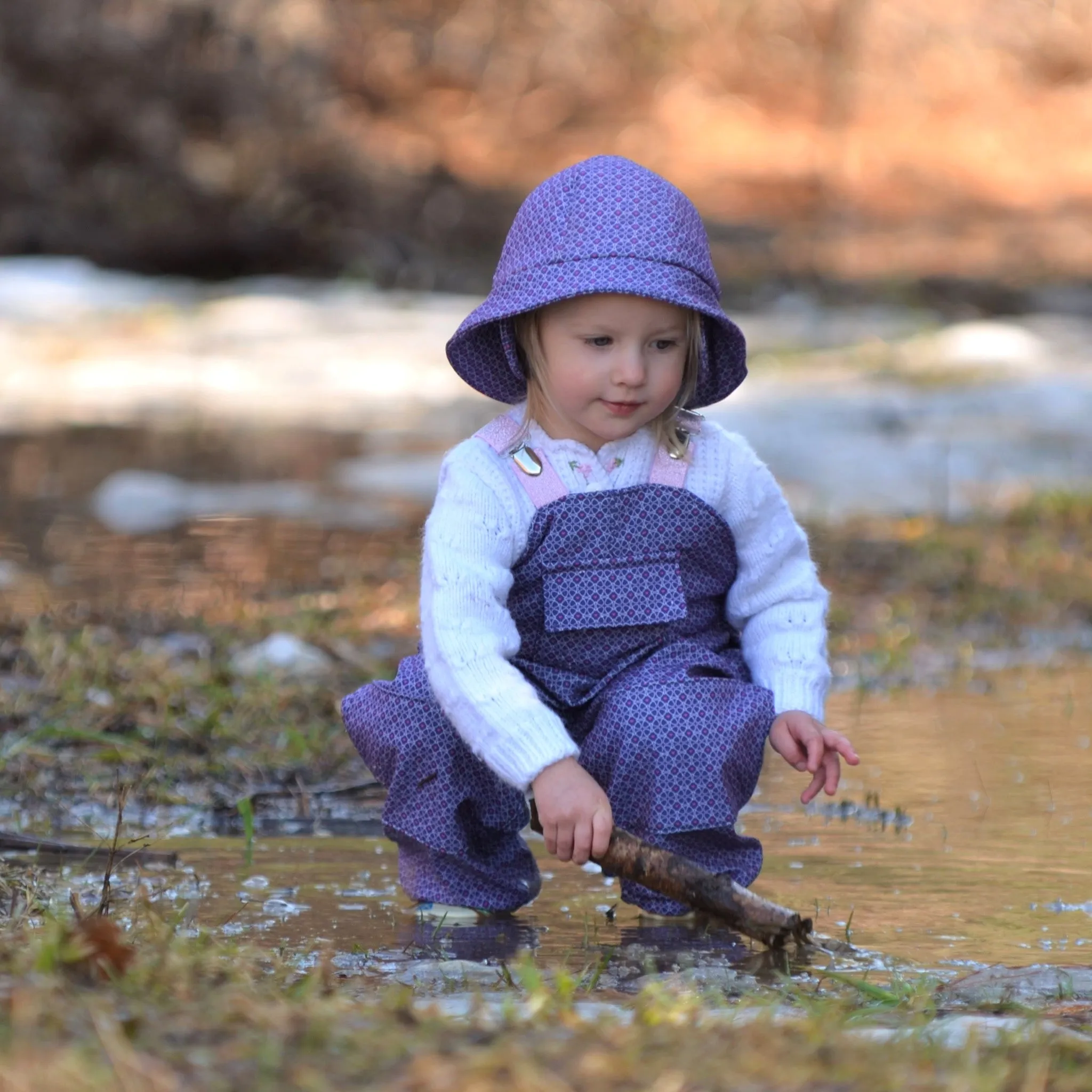 Sou'Wester Rain Hat Sewing Pattern - Baby, Child   Adult