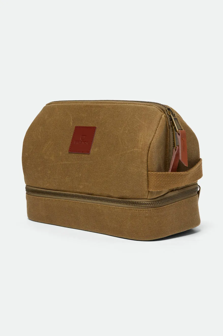 Traveler Dopp Kit - Olive Brown