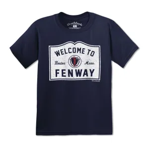 Welcome To Fenway Sign Youth T-Shirt