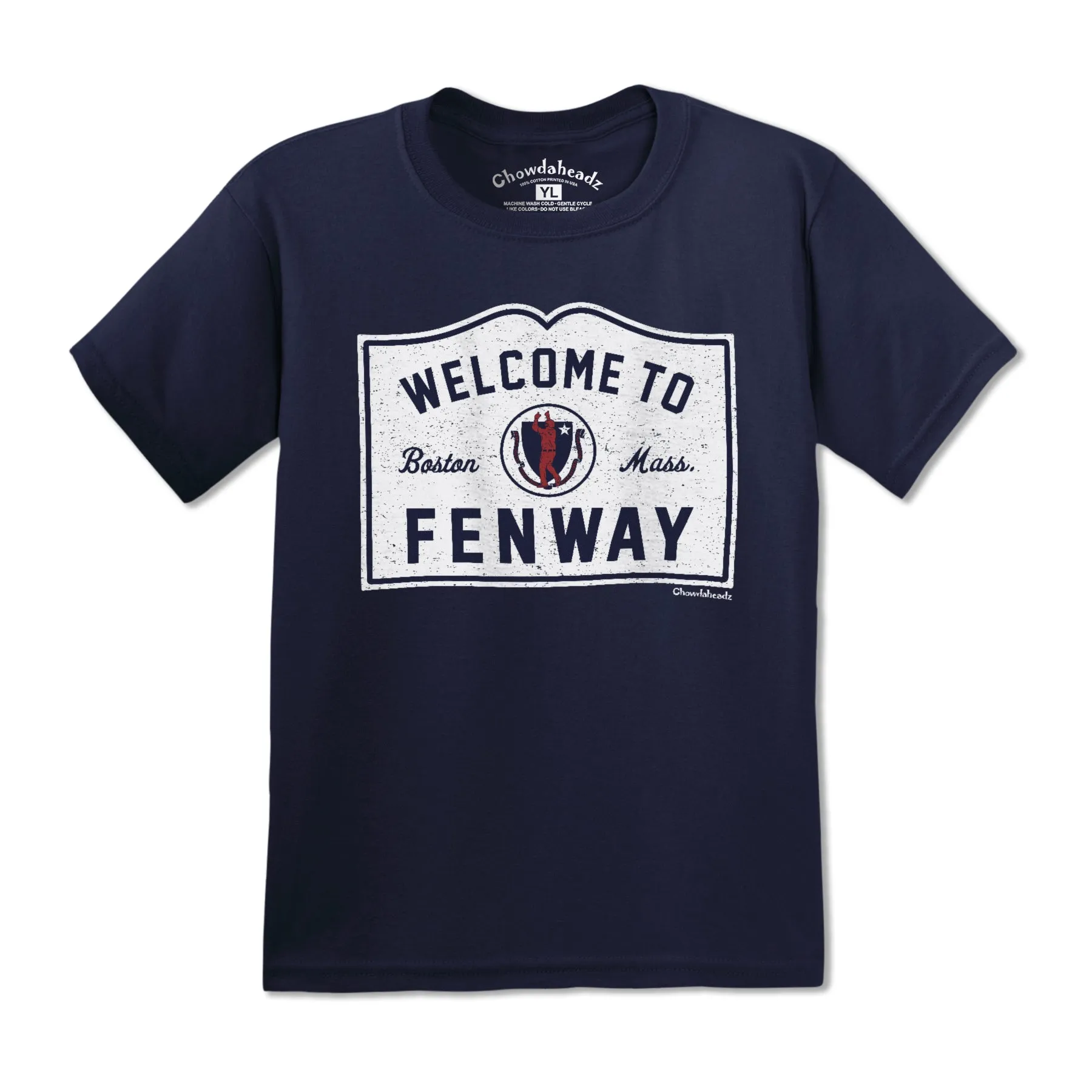 Welcome To Fenway Sign Youth T-Shirt