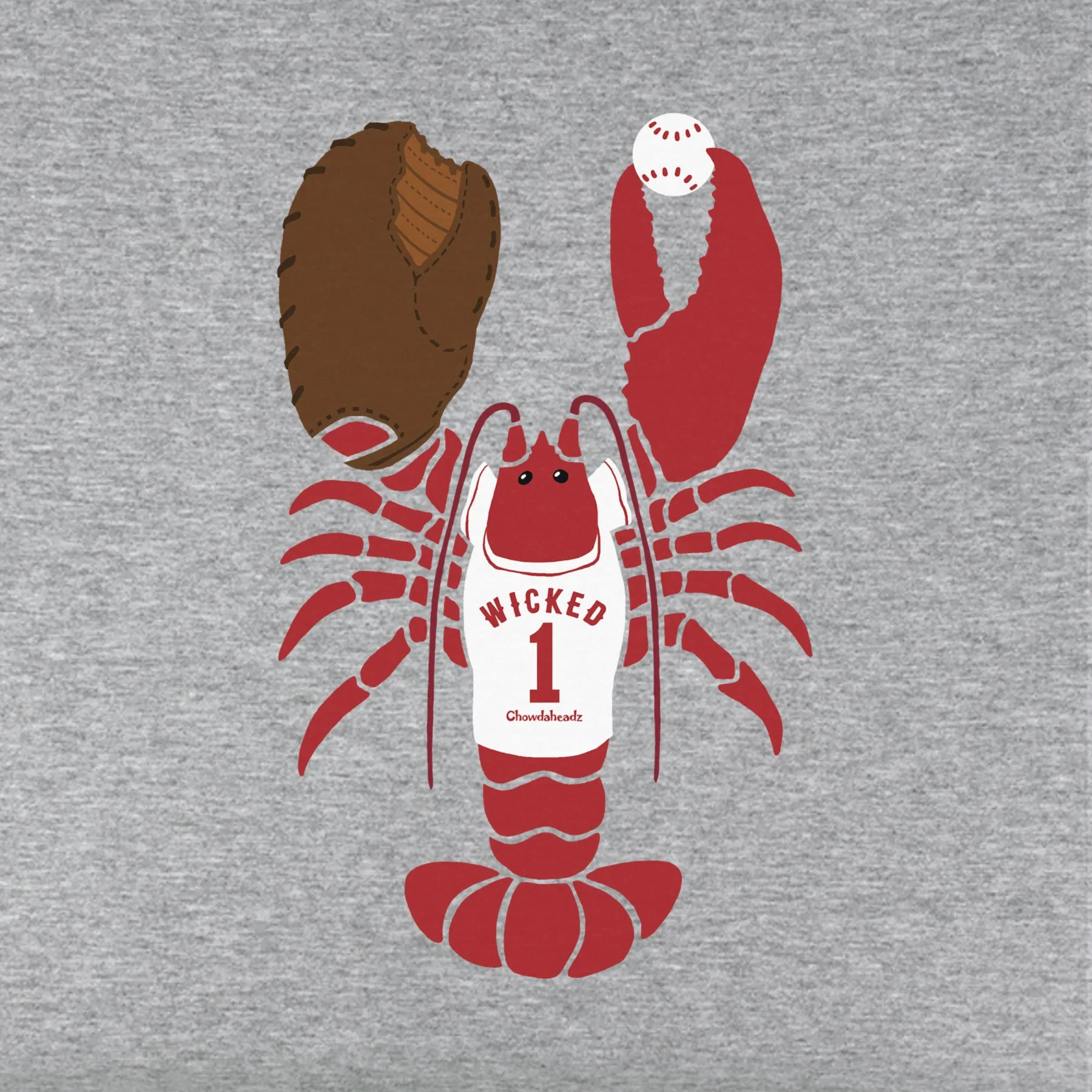 Wicked Lobstah Baseball Youth T-Shirt