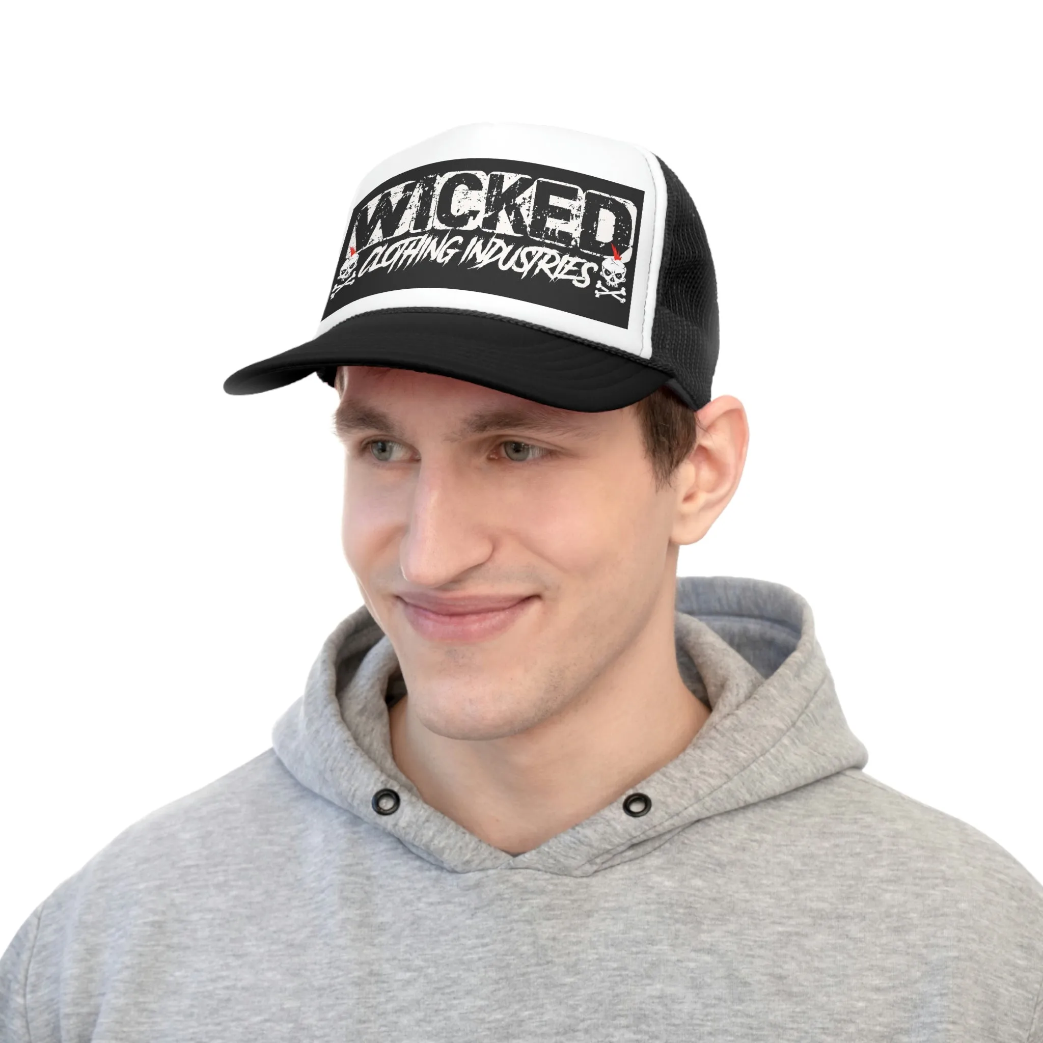 Wicked Punk Rock/ Pink Trucker Caps